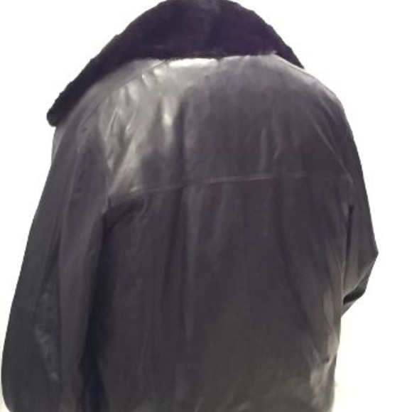 Luxury Vintage Mink & Leather Reversible Unisex Jacket - Picture 8 of 8